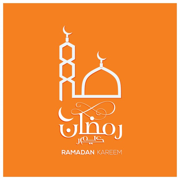 diseno-ramadan-kareem-sobre-fondo-naranja_1057-4383