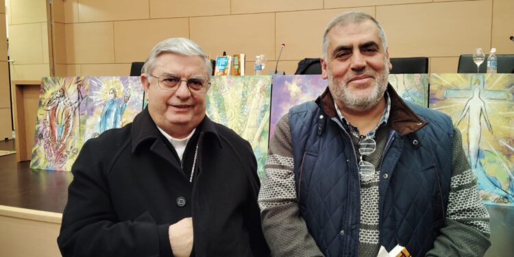 Encuentro con el arzobispo de Mérida Badajoz